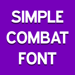Simple Combat Font logo