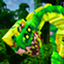 A Zombie Dinosaur logo