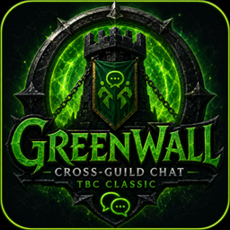 GreenWall TBC Anniversary logo