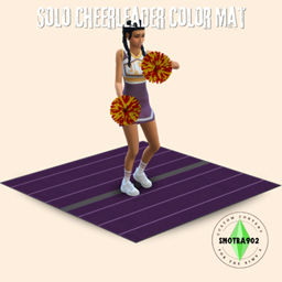 Solo Cheerleader Color Mat project image