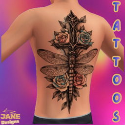 Jane Tattoos JTS1107 - Basegame Compatible project image