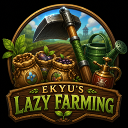 Ekyu's Lazy Farming logo