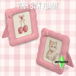 Pink Bow Frame [2]