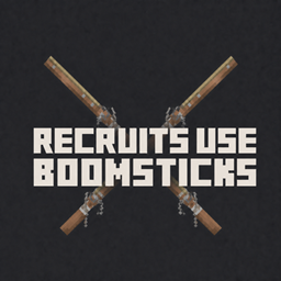 Recruits Use Boomsticks logo