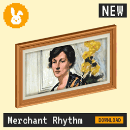 Raster Rabbit: Daily Drop - Merchant Rhythm | SHARED RHYTHM Portrait Collection (3 New Paintings) project image
