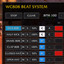 WC808 BEAT SYSTEM logo