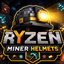 Ryzen Miner Helmets logo