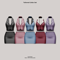 [cocomint] Tailored Collar Set project image