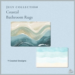 July Coastal Bathroom Rugs project image