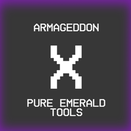 Armageddon X Pure Emerald Tools logo