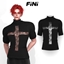 [finistudio]Cross-neted blouse logo