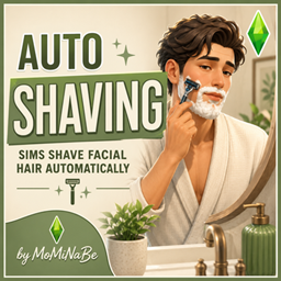Auto Shaving - Sims Shave Facial Hair Automatically logo