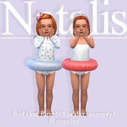Pool Float Ring N01 toddler accessoryⁿᵃᵗᵃˡⁱˢ project image