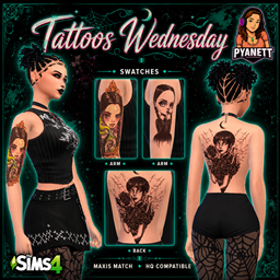 Wednesday Tattoos logo