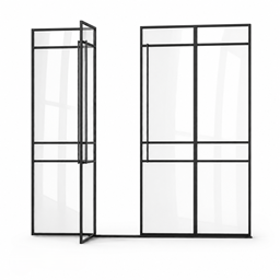 Atelier Glass Door M Open logo