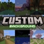 ý Custom Background / Panorama logo