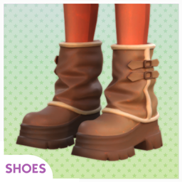 Cozy Buckle Chunky Boots project image