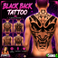 Black back tattoo by Pyanett logo