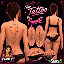 New Tattoo By Pyanett logo