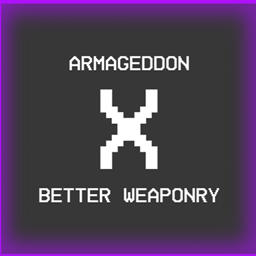 Armageddon X Better Weaponry logo
