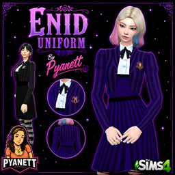 Enid uniform by Pyanett logo