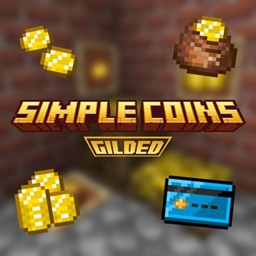 Simple Coins: Gilded logo