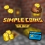 Simple Coins: Gilded logo
