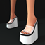 SAVAGE COLLECTION - APEX PLATFORM SLIPPERS logo