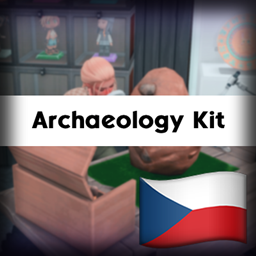 Archaeology Kit by Simsonian Library | Czech Translation (Čeština) logo
