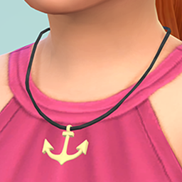 Anchor necklace - Child ver project image