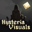 Hysteria Visuals👻 logo