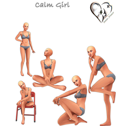 Calm girl project image