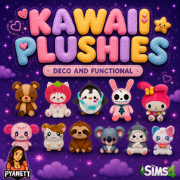Kawaii plushies by Pyanett project image