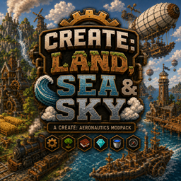 Create Land Sea & Sky logo