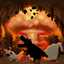 Alex's Caves Up logo
