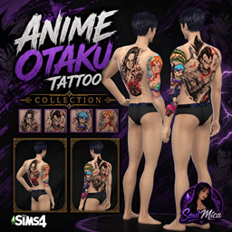 Anime Otaku Tattoo Collection | Vol. 3 By Soul Mica logo