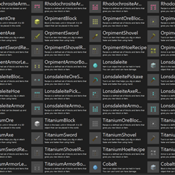 random ores that i think of