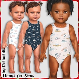 Infants Space Dinos Bodysuits project image