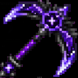 The Oblivion Pickaxe logo