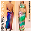Ethereal Flowing Draped Evening Dress logo