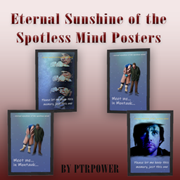 Eternal Sunshine of the Spotless Mind Posters - 4 Swatches logo