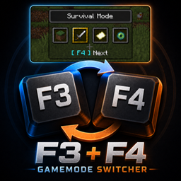 F3 + F4 Gamemode Switcher for Older Versions logo