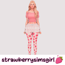 patterned tights by strawberrysimsgirl project image