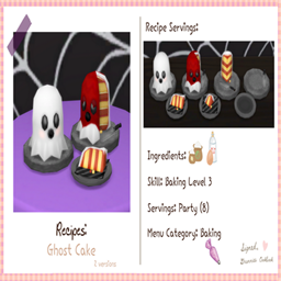 Ghost Cake Recipe by Littlbowbub | Chinese Translation project image