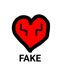 Fake Hardcore Hearts v1 logo