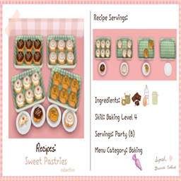 Sweet Pastry Roll collection Recipe by Littlbowbub | Chinese Translation project image