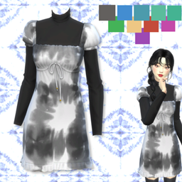 Sui Dress - 10 Tie-dye Swatches logo