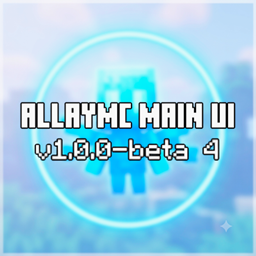 Animated Menu: AllayMC Main UI logo