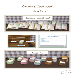 Grannies Cookbook Add-ons By Littlbowbub | Chinese Translation project image