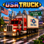 USA Truck With Trailer logo